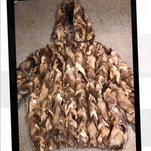 Winter fur Jacket with detachable Hood M20R02PK